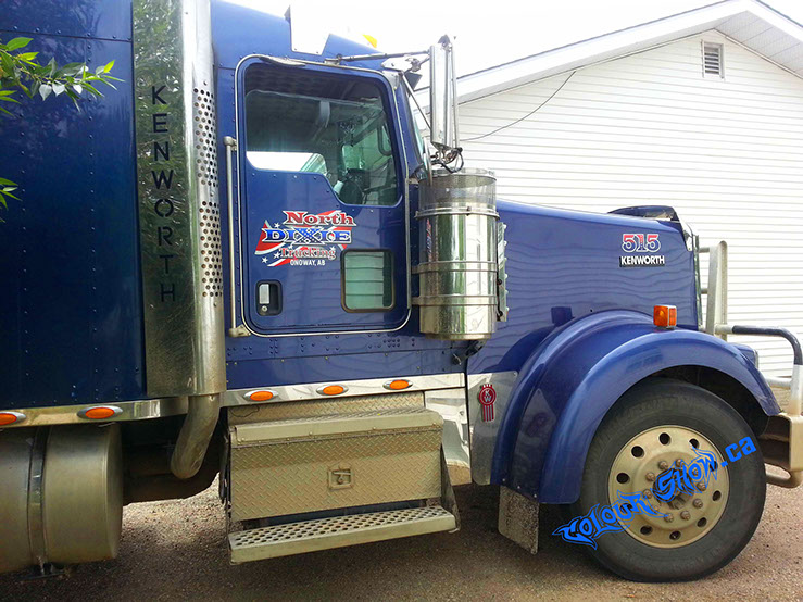 Designed for client and applied, 2 colouir